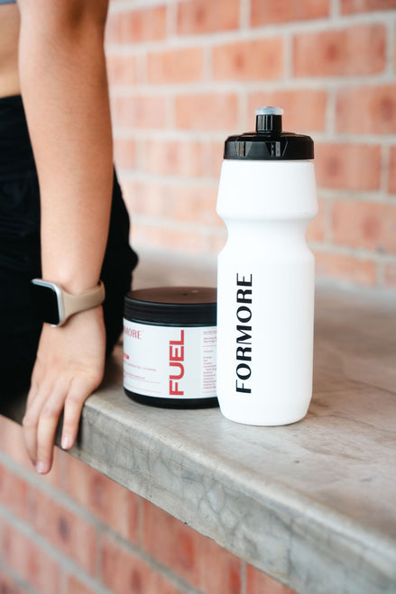 Sports Bottle - Matte White
