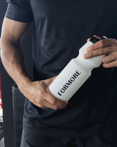 Sports Bottle - Matte White